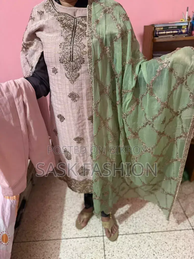 Party Wear Three-Piece