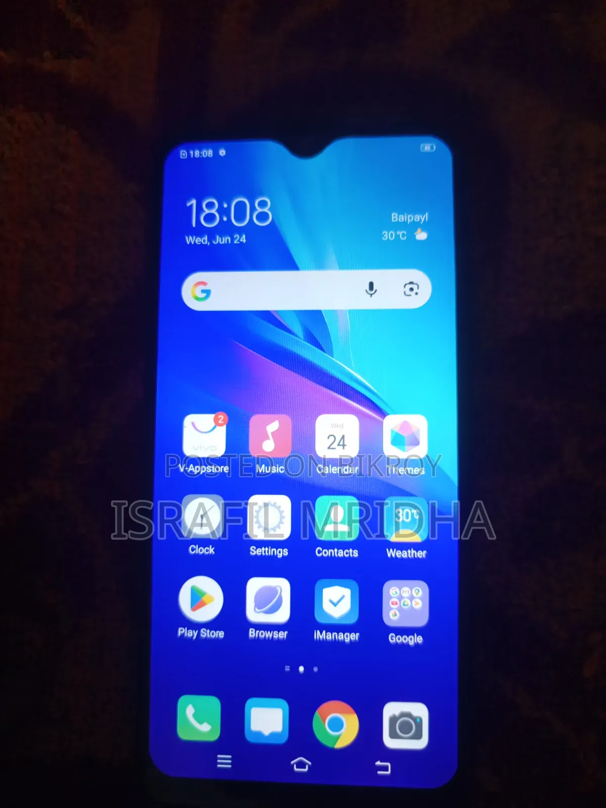 Vivo Y11 32 GB Blue