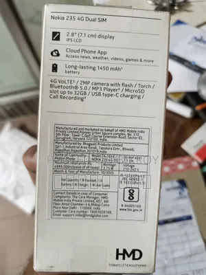 New Nokia 235 4G (2024) Blue