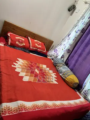 Bed and mattress for sale (5x7 feet) — urgent sale