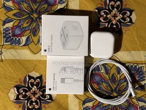 Apple 20W Power Adapter and Lightning Cable