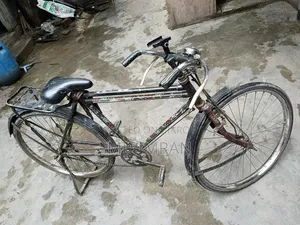 Running bicycle, rear wheel is wobbling, no other problems, number below