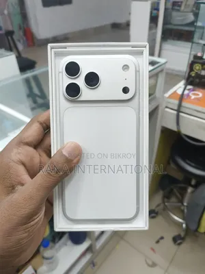 অ্যাপল আইফোন ১৭ প্রো ম্যাক্স ৫১২ জিবি সিলভার