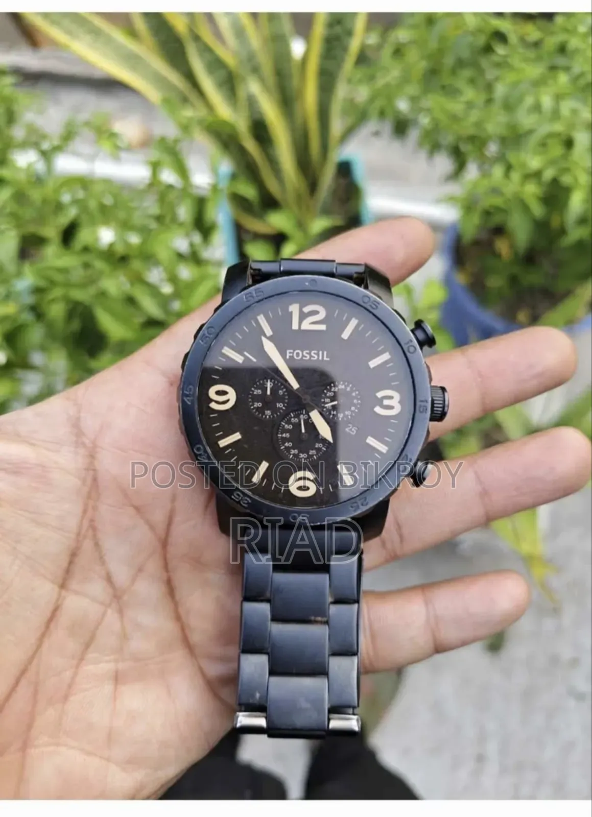 Fossil Chronological Watch