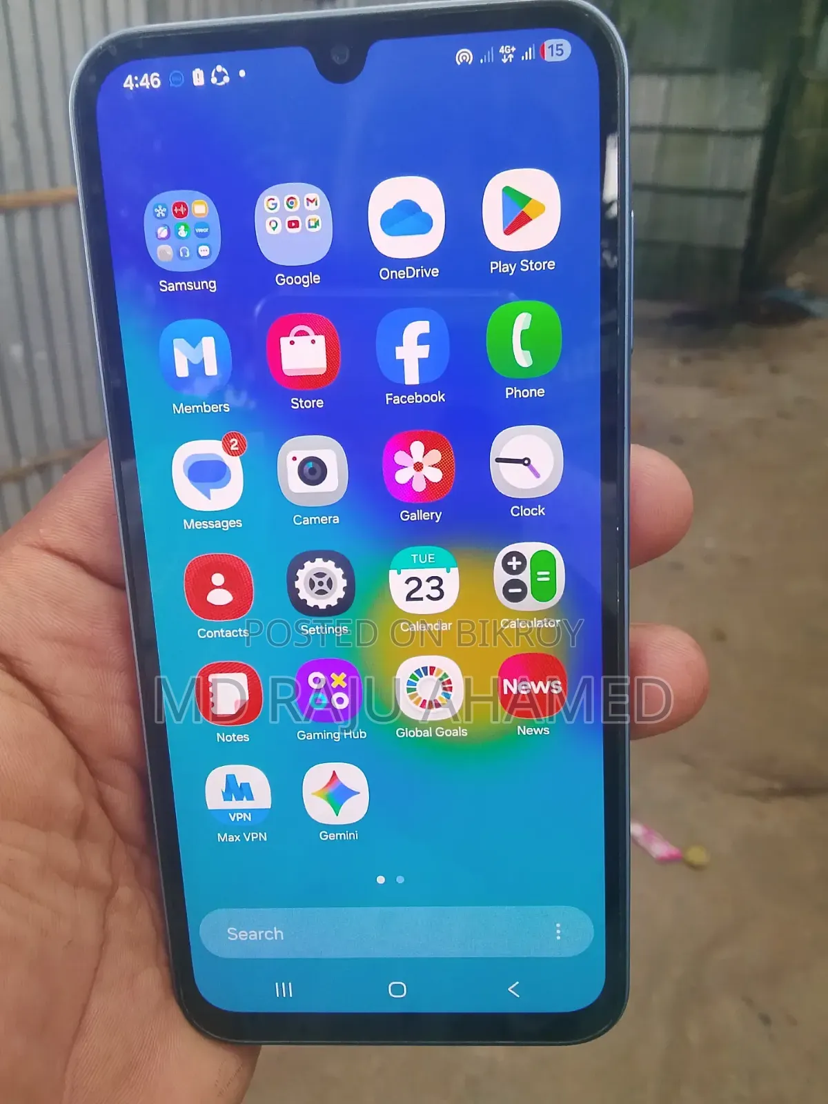 Samsung Galaxy A15 5G 128 GB Blue
