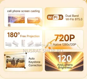 Hy300 Android Projector
Code : 3033