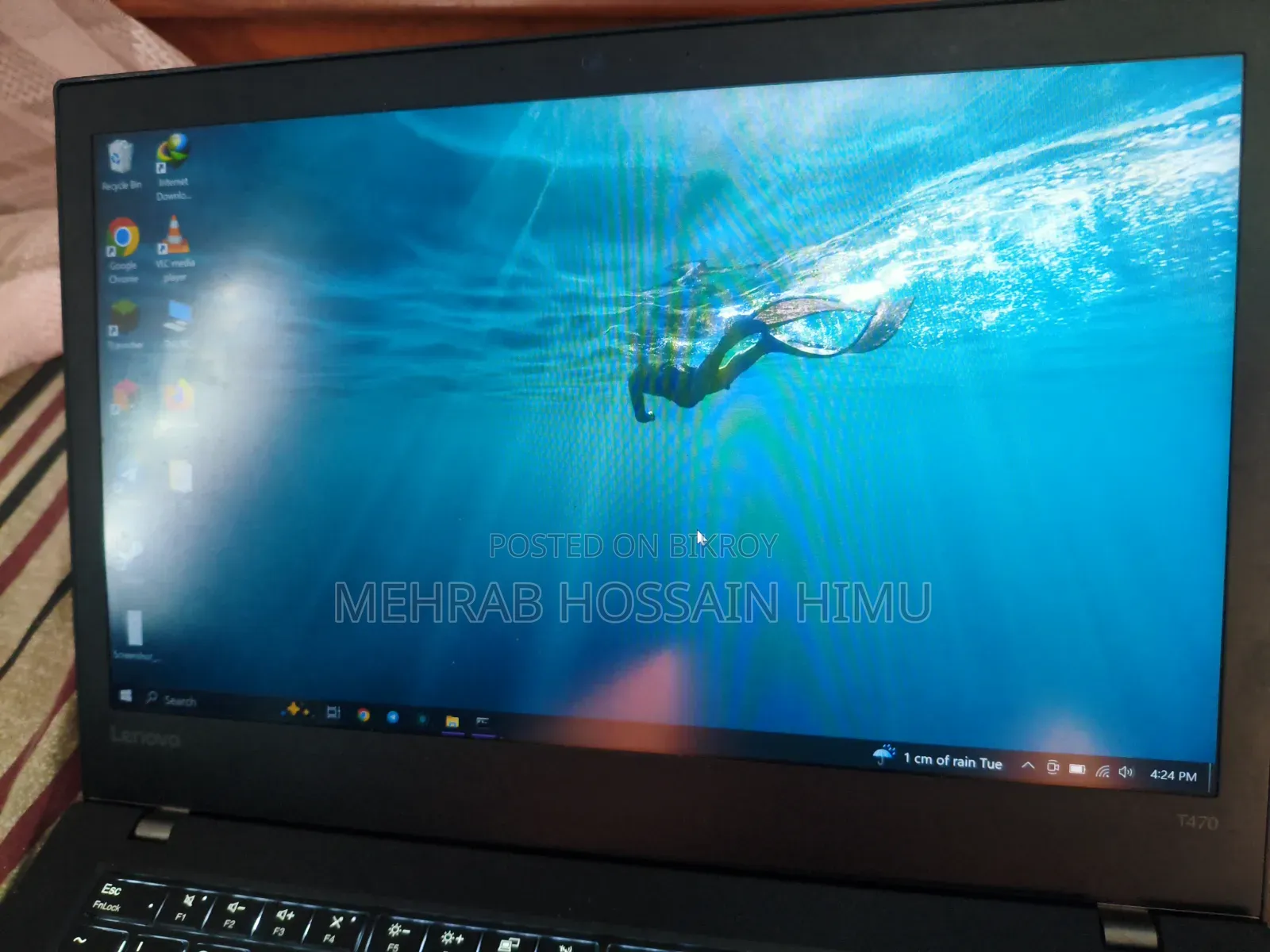 Laptop Lenovo ThinkPad T470 8GB Intel Core i5 SSD 256GB