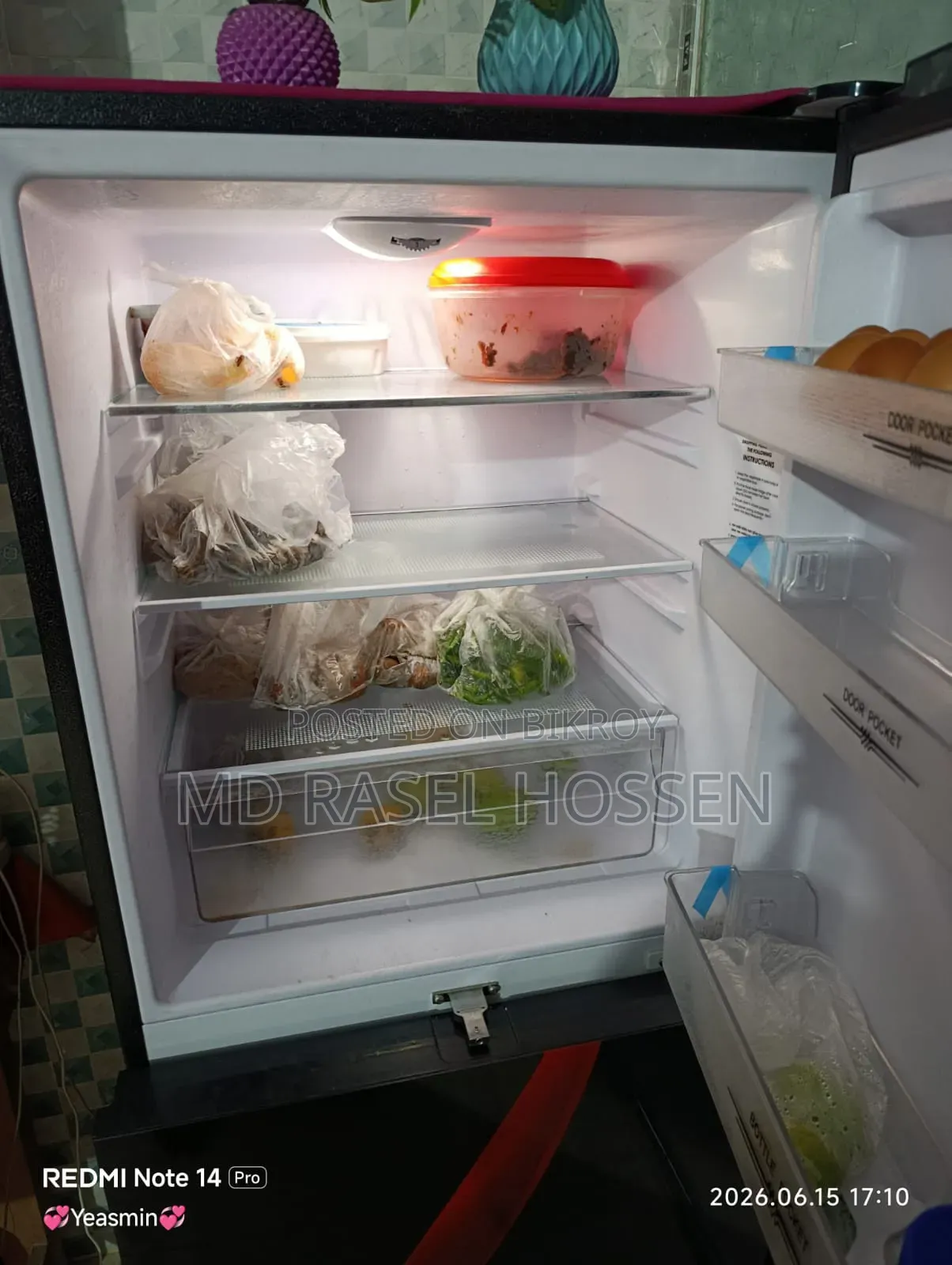 Refrigerator for sale