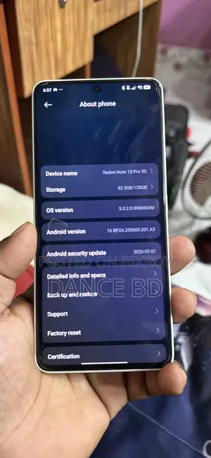 Xiaomi Redmi Note 13 Pro 5G 128 GB White