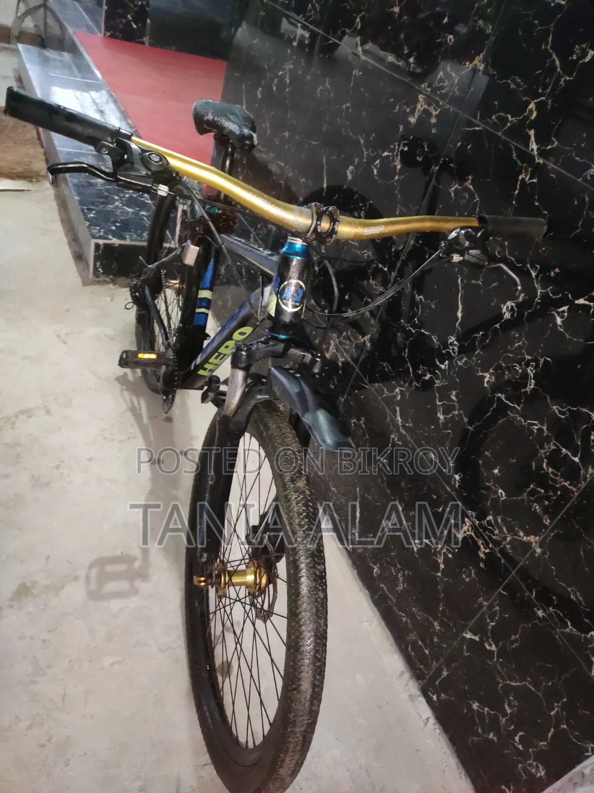 সাইকেল বিক্রির জন্য, চালানোর জন্য প্রস্তুত ২৬ ইঞ্চি হিরো সাইকেল - মসৃণ রাইডিং কন্ডিশন