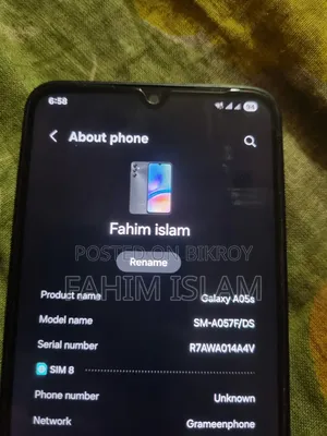 Samsung Galaxy A05s 128 GB Black