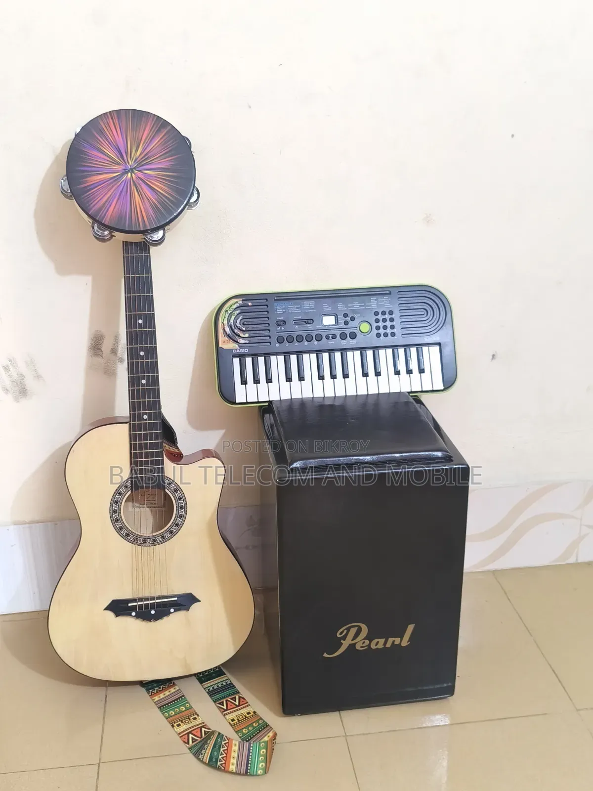 এই বাদ্যযন্ত্রগুলো একসাথে বিক্রি করা হবে।