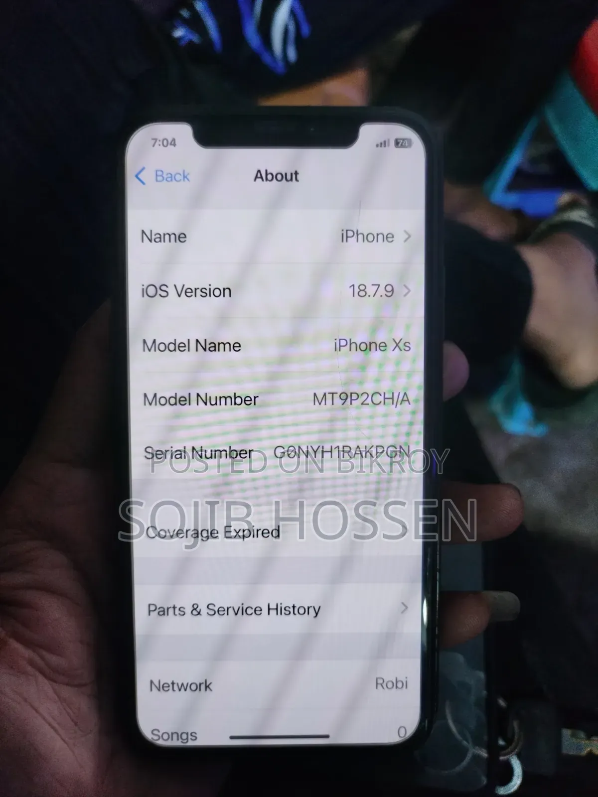 Apple iPhone XS 64 GB Black
