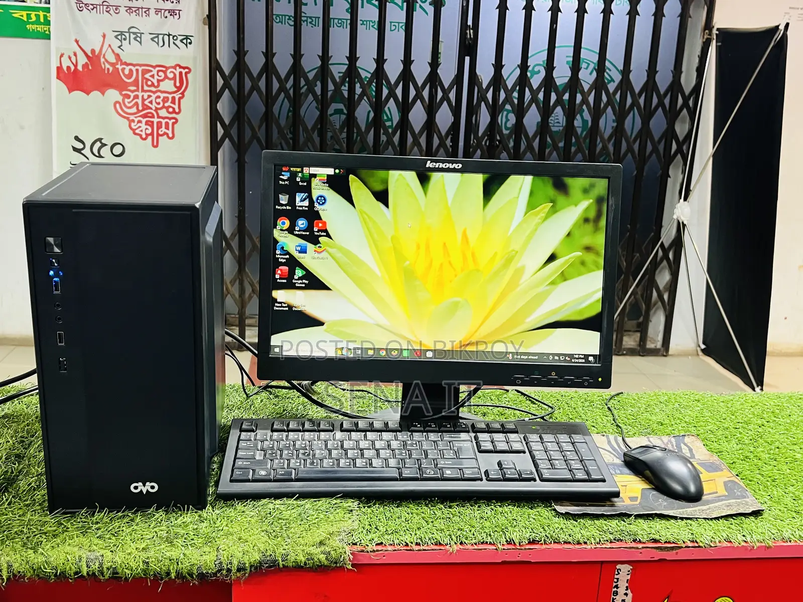 Desktop Computer Gigabyte GB-BACE-3010 8GB Intel Core i3 SSD 128GB