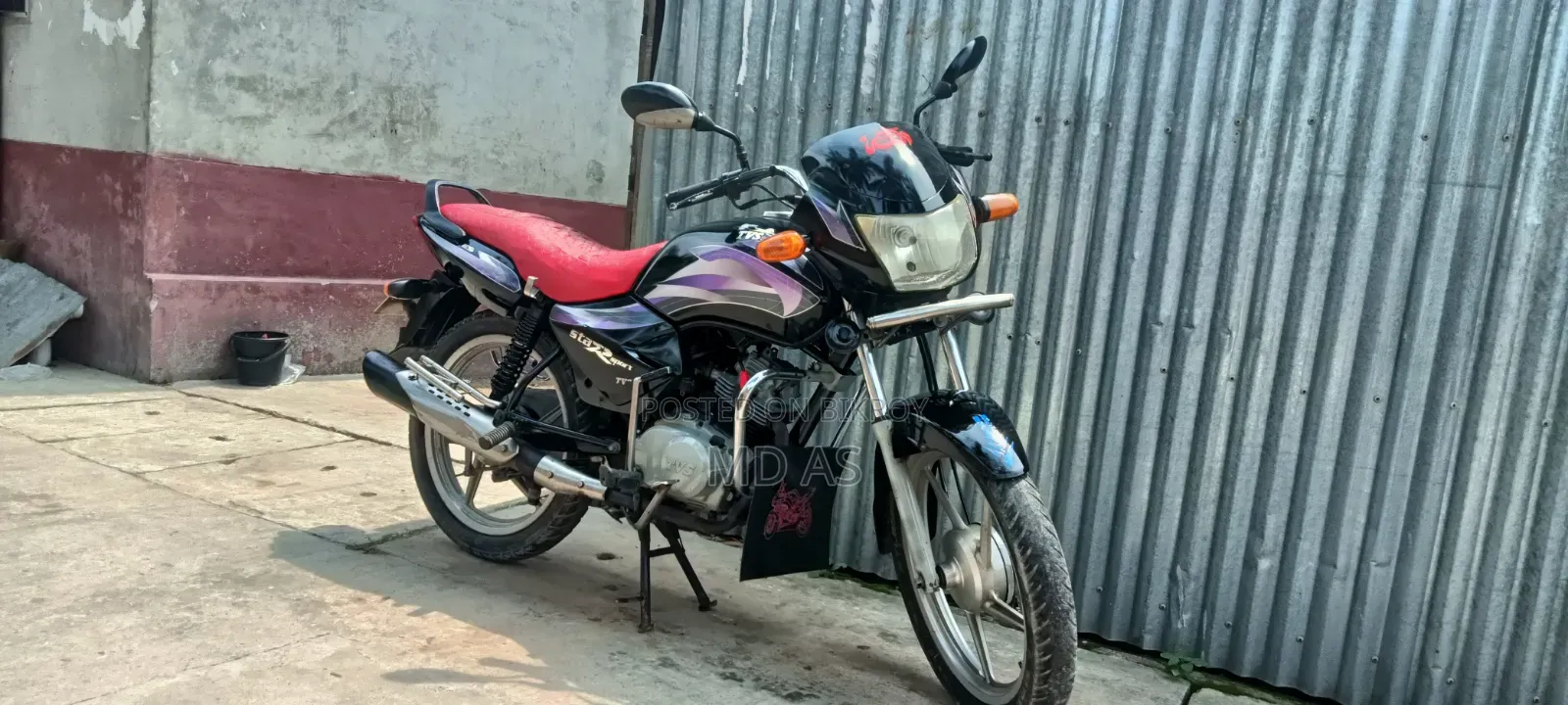 TVS XL 100 2012 Black