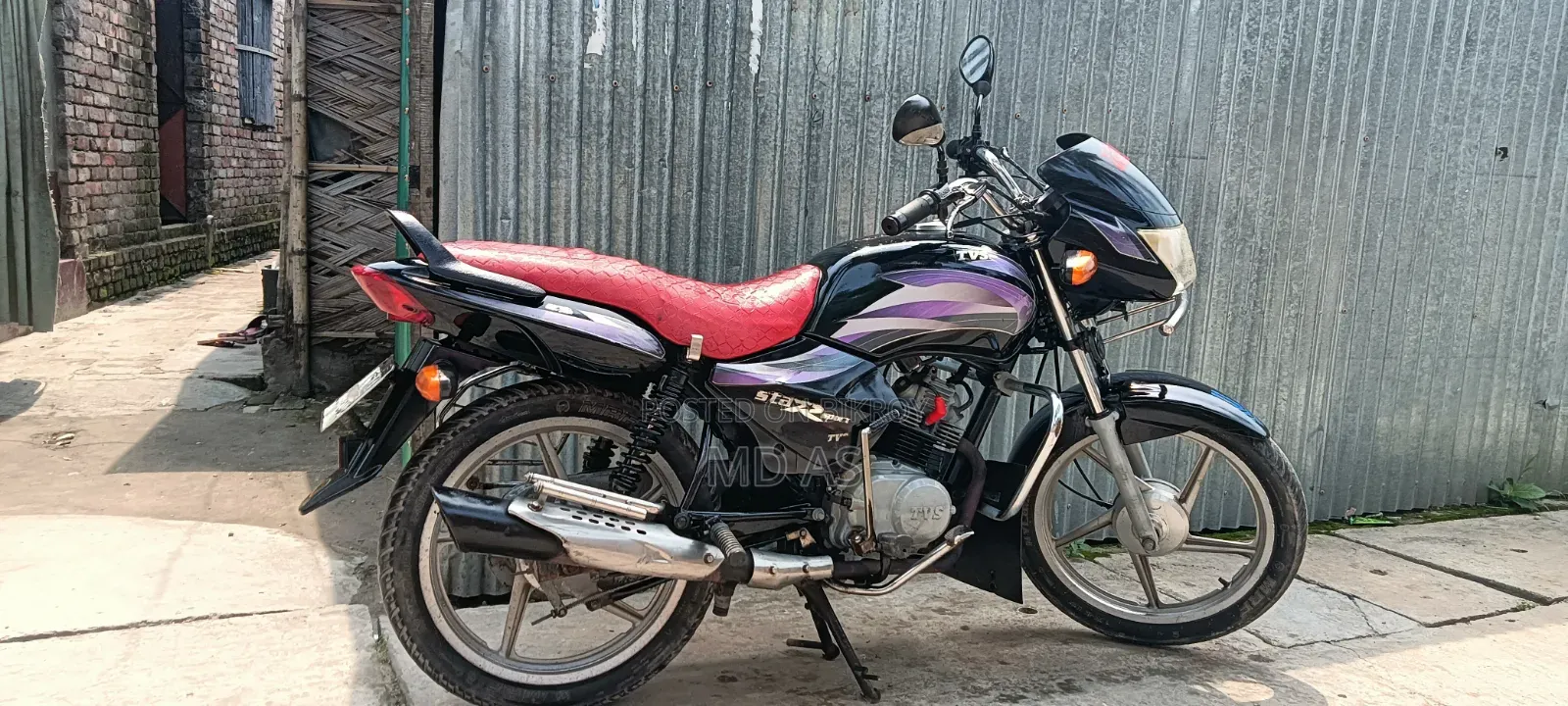 TVS XL 100 2012 Black