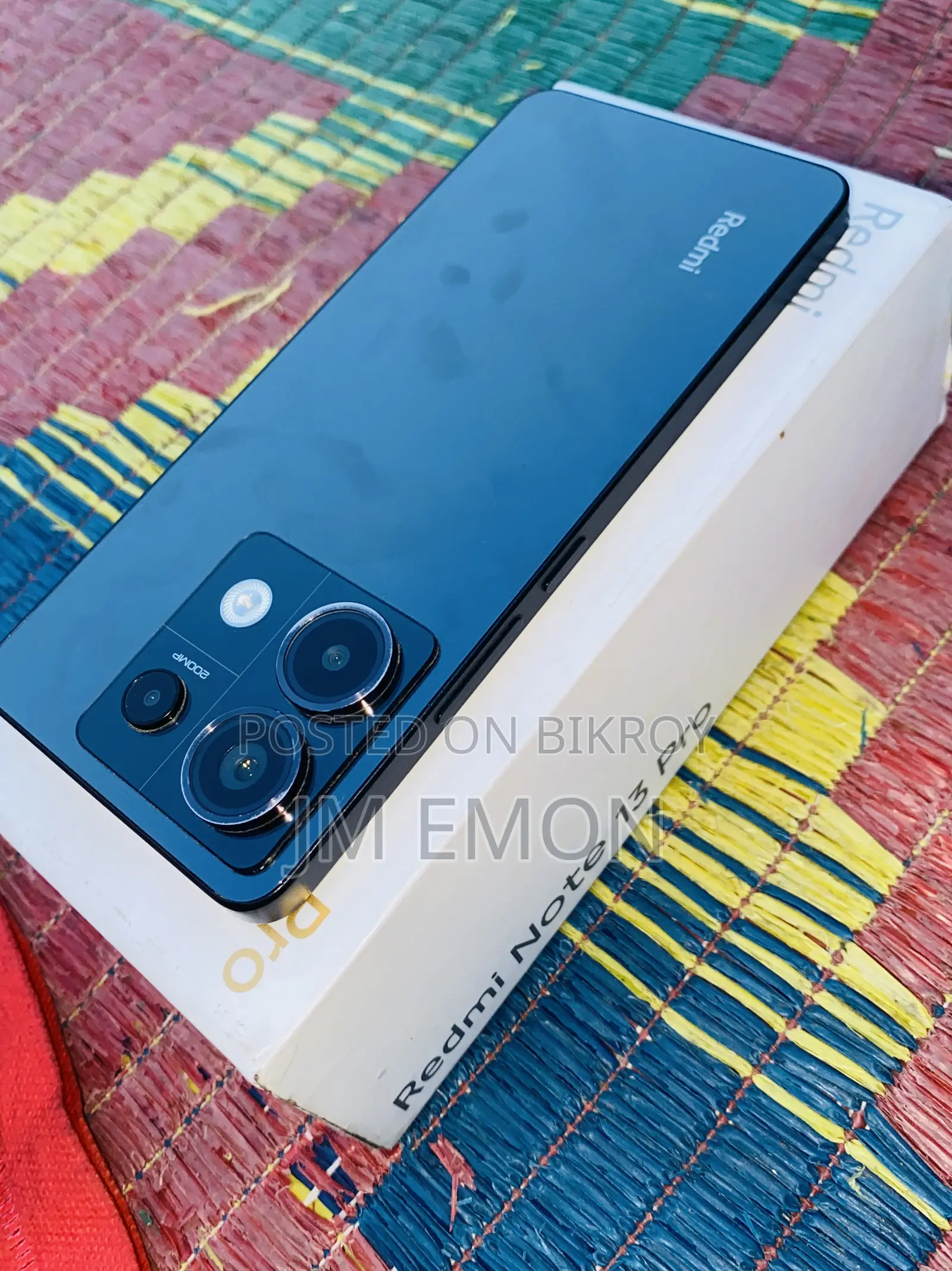 শাওমি রেডমি নোট ১৩ প্রো ১২৮ জিবি কালো