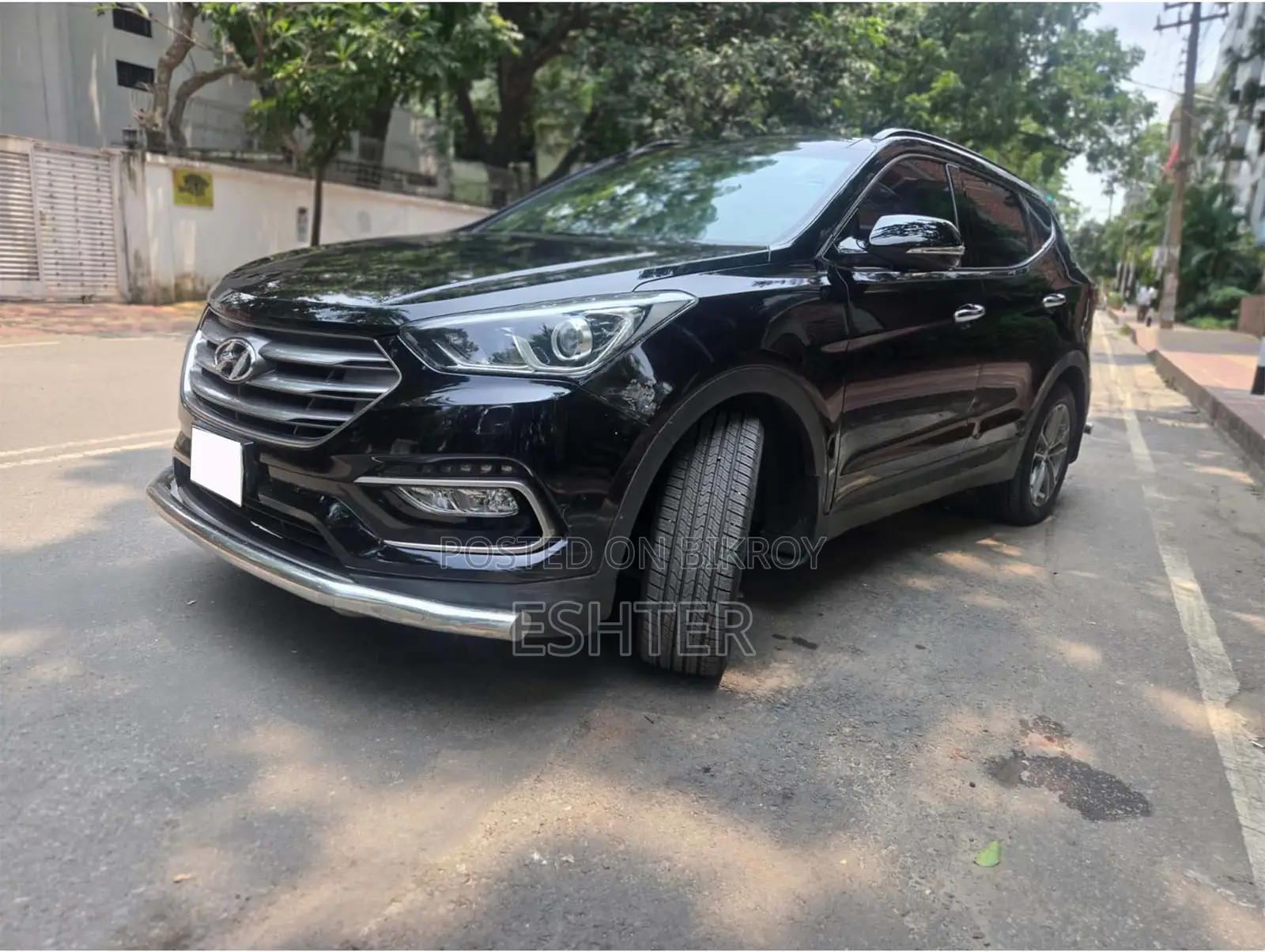 Hyundai Santa Fe SE Ultimate AWD 2017 Black