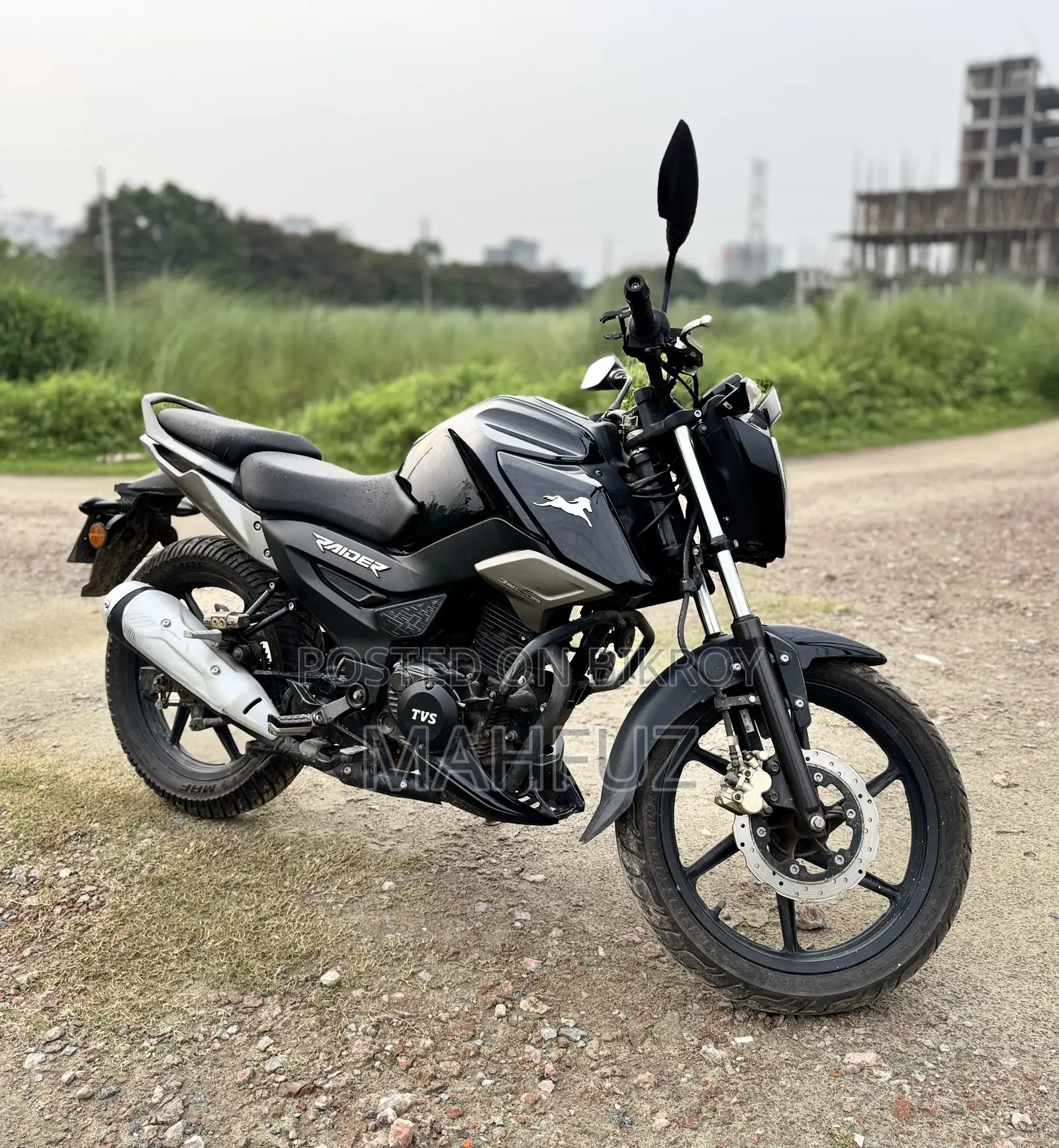 TVS Raider 125 2023 Black
