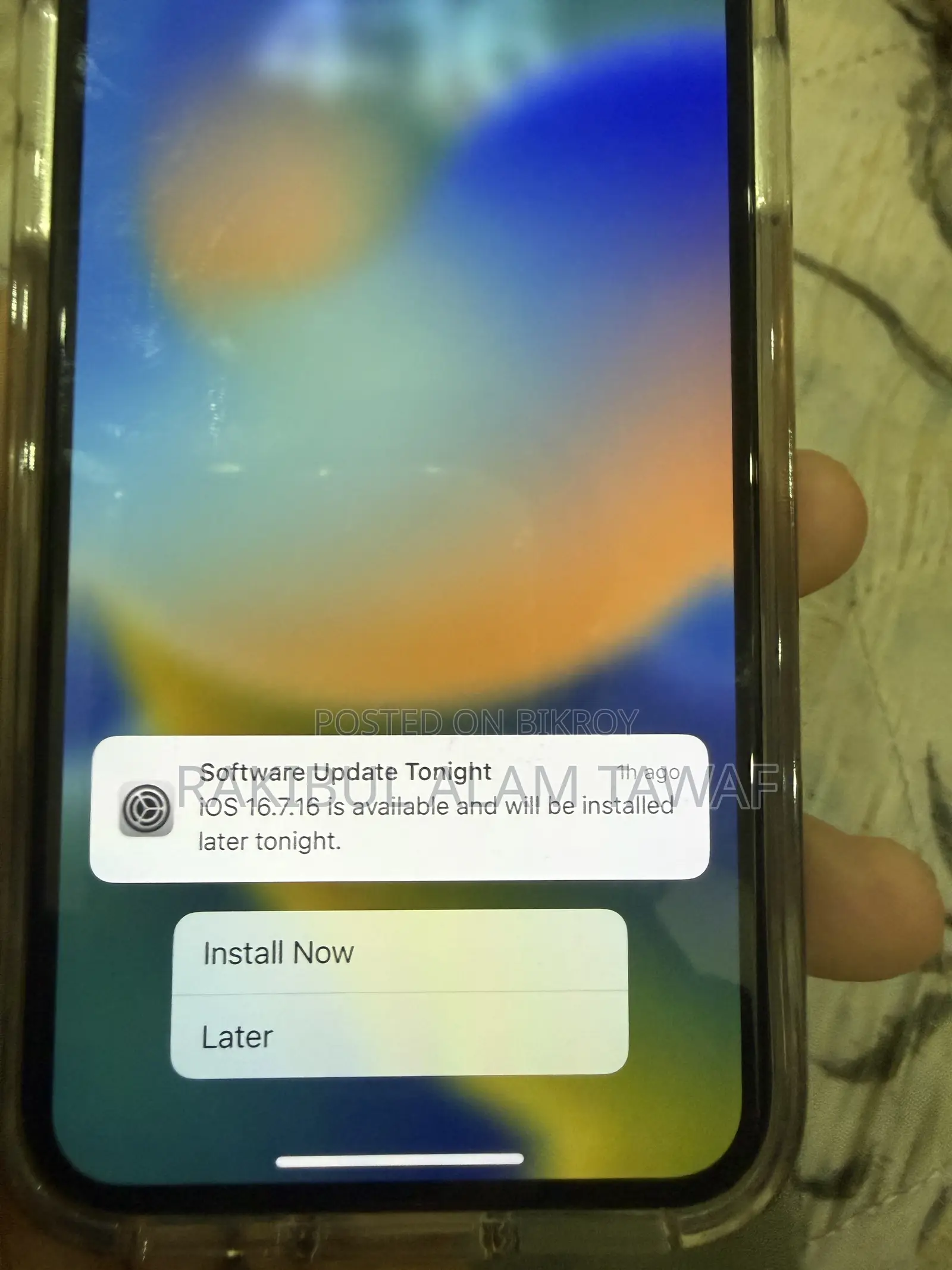 New Apple iPhone X 256 GB Black