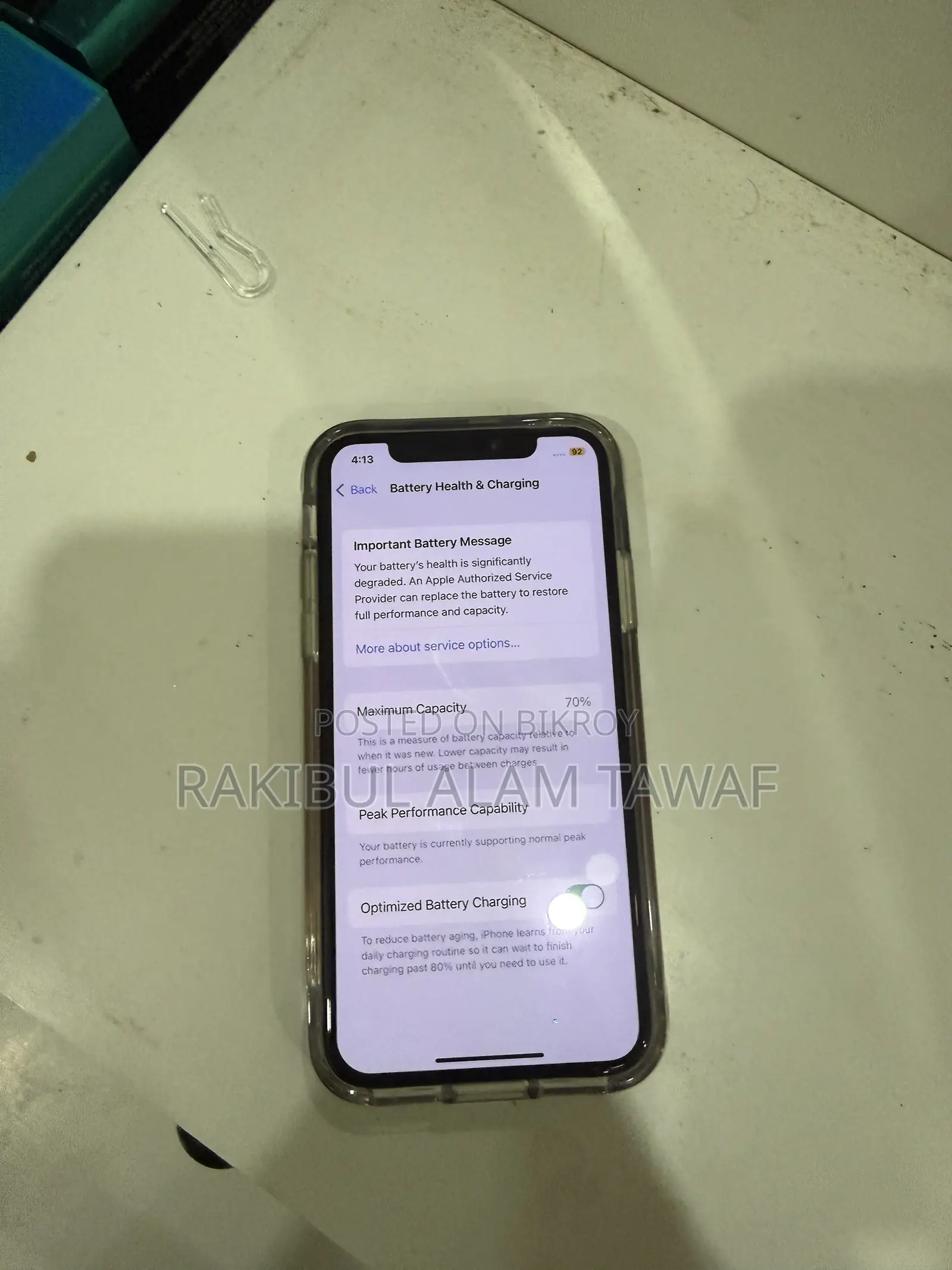 New Apple iPhone X 256 GB Black