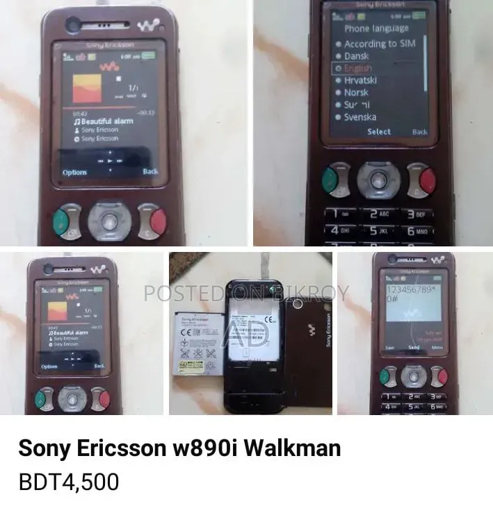 Mobile Phone 8 GB Black