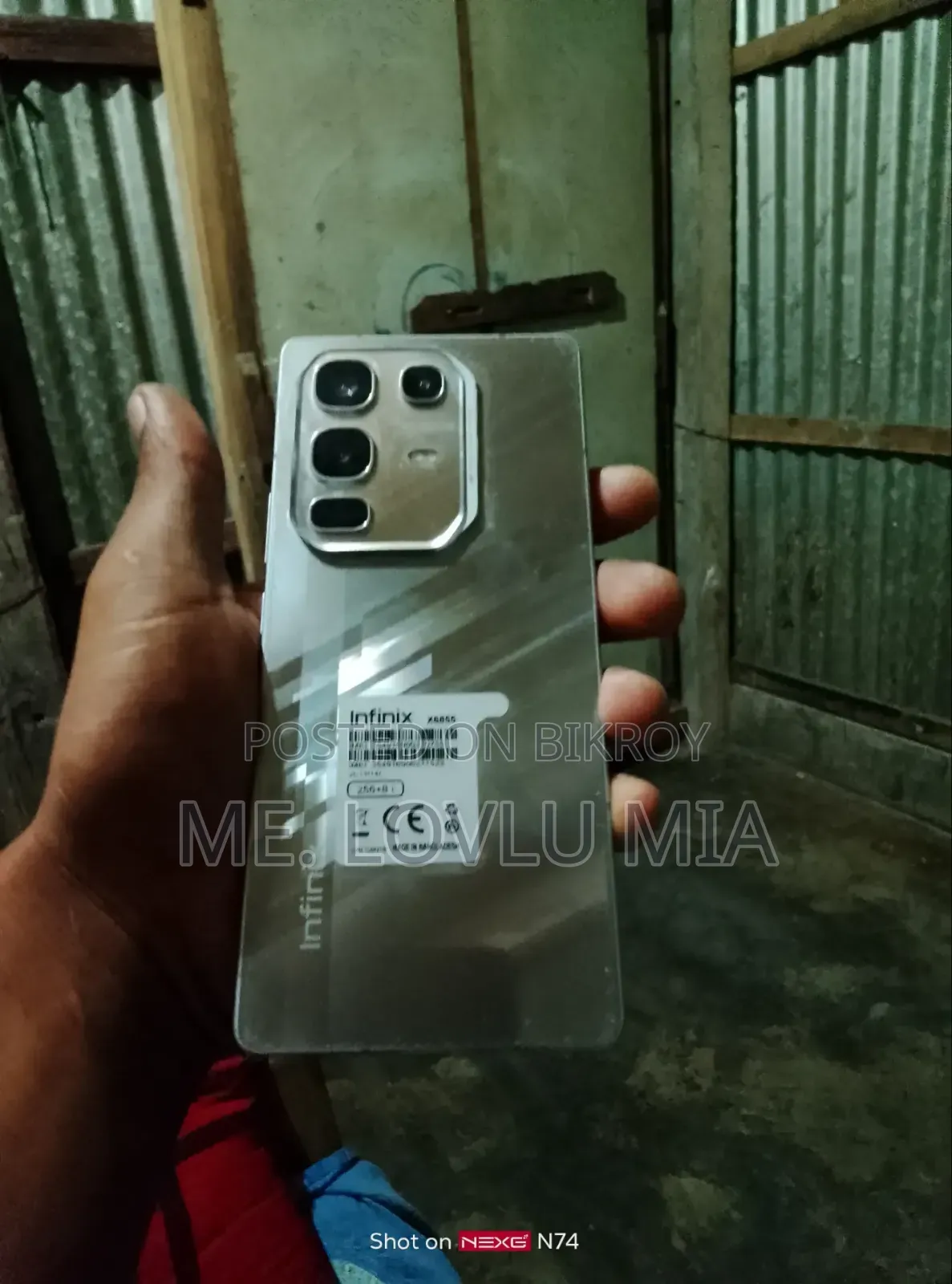 Infinix Note 50 Pro 256 GB Silver