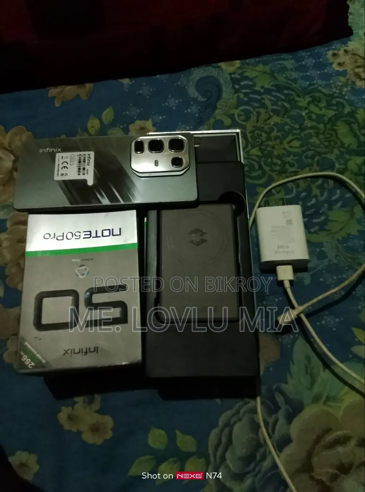 Infinix Note 50 Pro 256 GB Silver