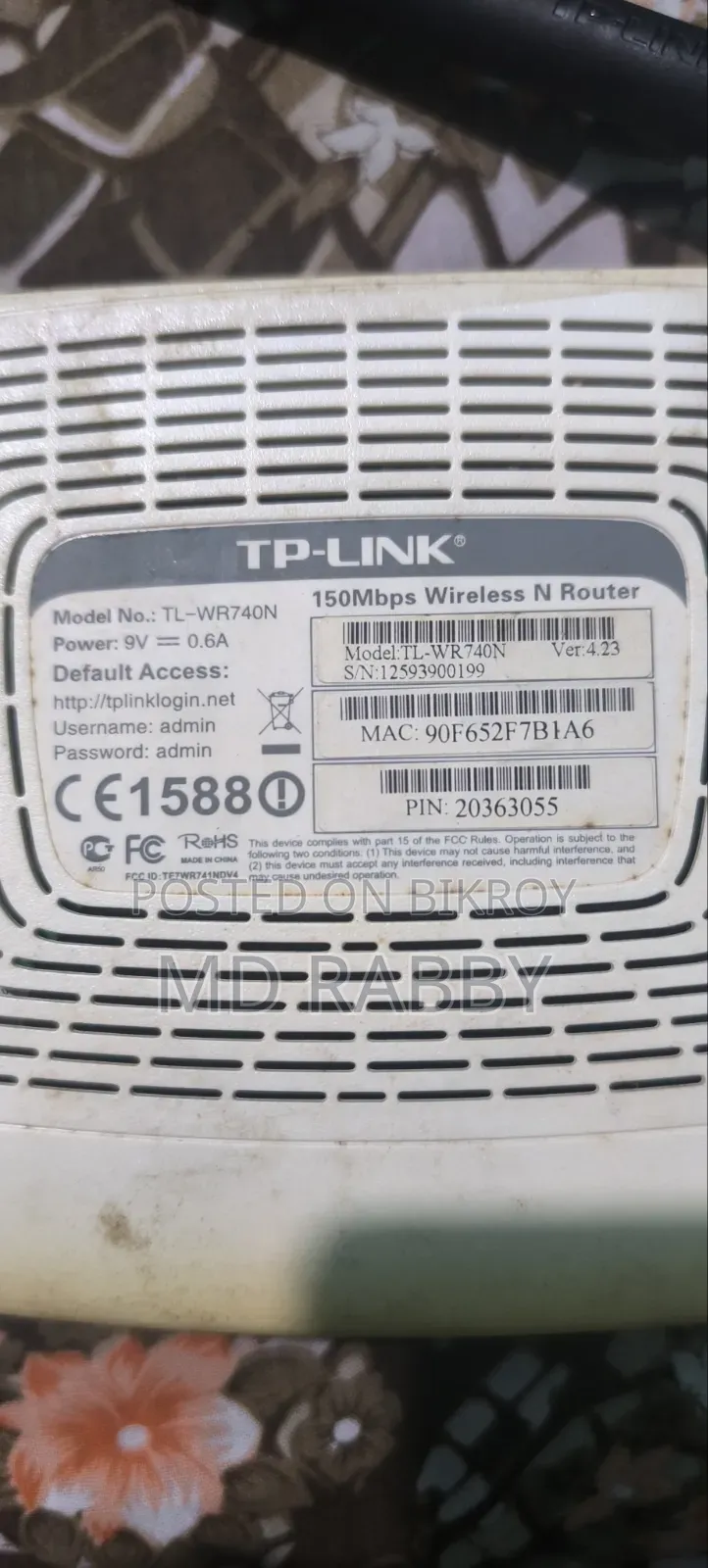 Tp-Link Tl-Wr740n