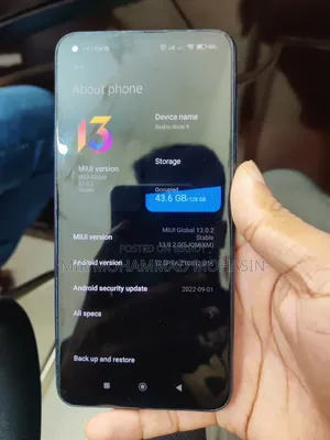 Xiaomi Redmi Note 9 128 GB Purple
