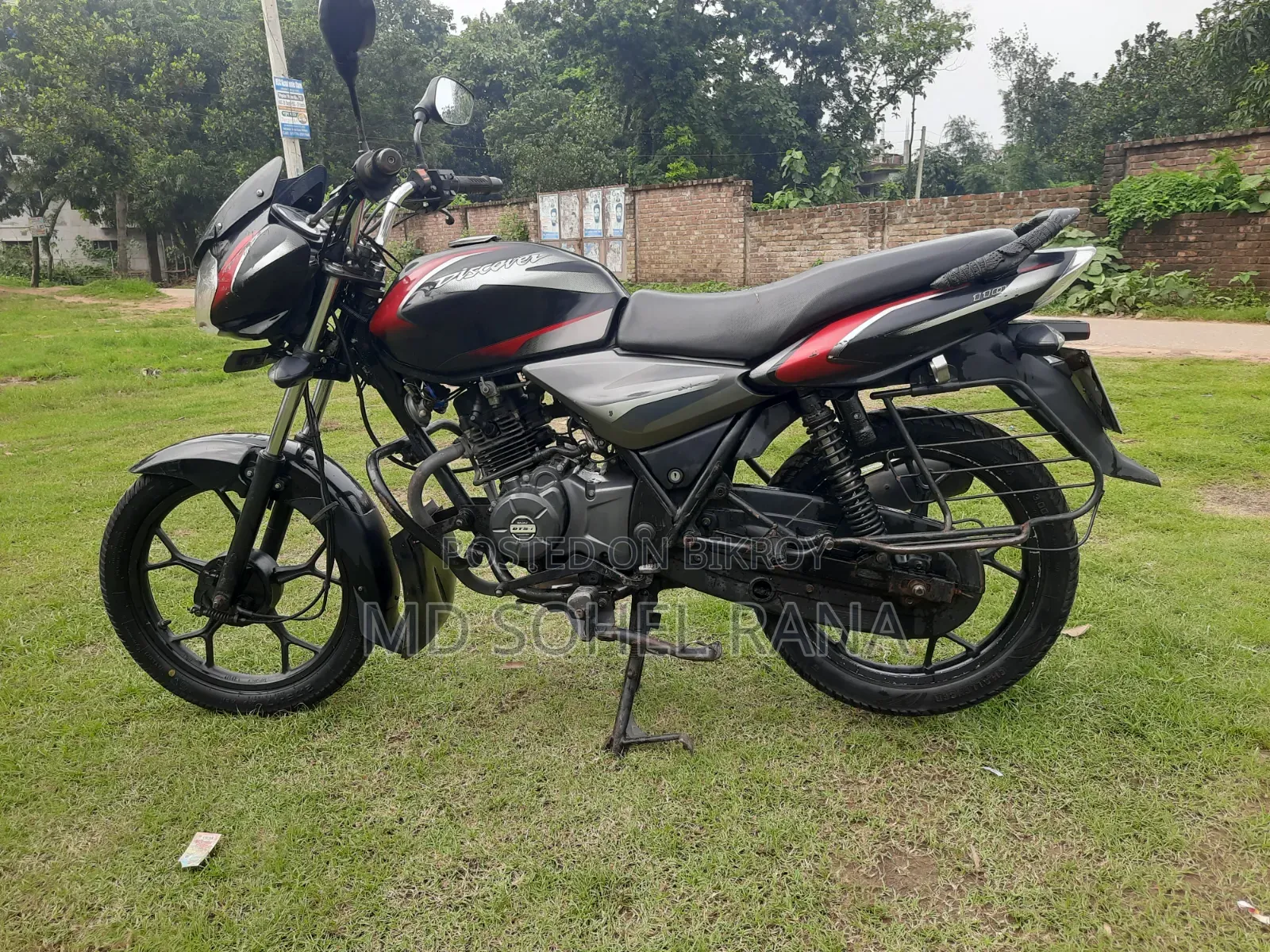 Bajaj Discover 110 2019 Black