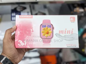 কেকিওয়্যার কেডব্লিউ৬৮ মিনি স্মার্ট ওয়াচ (৩+১ স্ট্র্যাপস কম্বো)