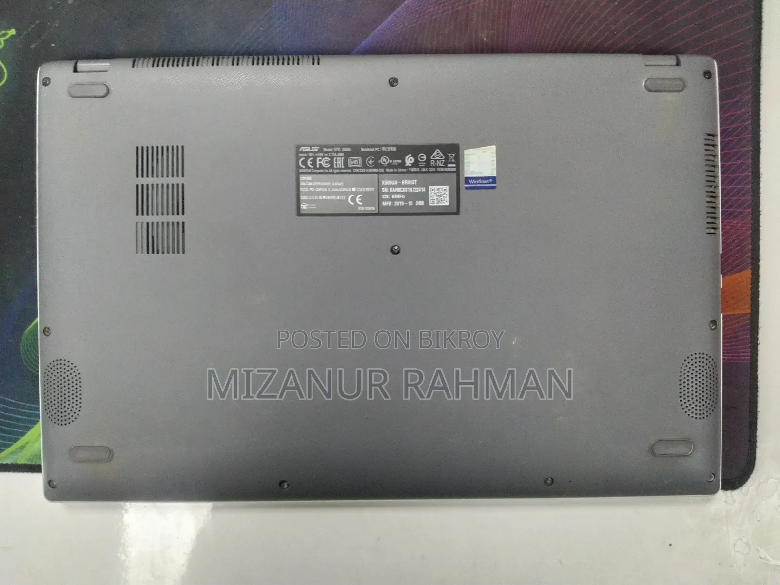 Laptop Asus 4GB Intel Core i3 HDD+SSD 1T