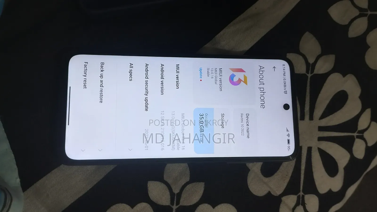 Xiaomi Redmi 10 64 GB Bronze