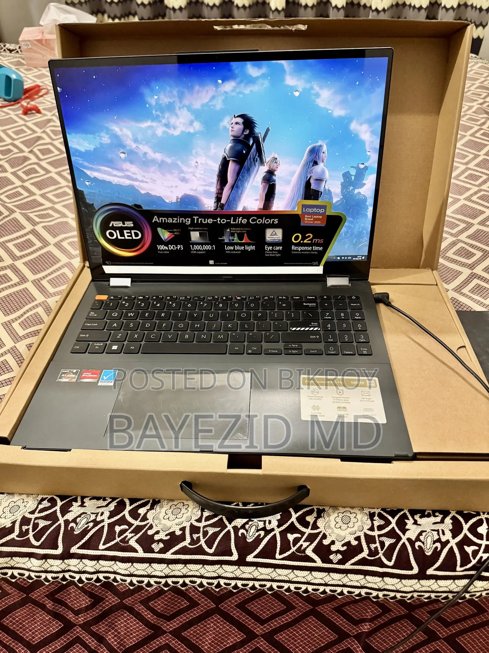 New Laptop Asus Vivobook 16 24GB AMD Ryzen 7 SSD 512GB