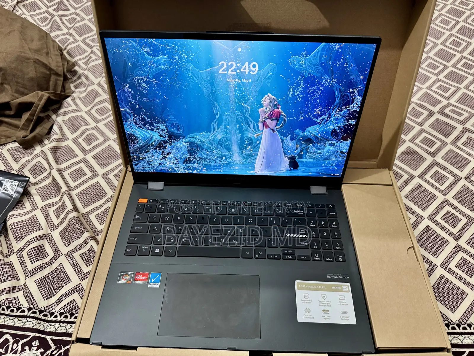 New Laptop Asus Vivobook 16 24GB AMD Ryzen 7 SSD 512GB