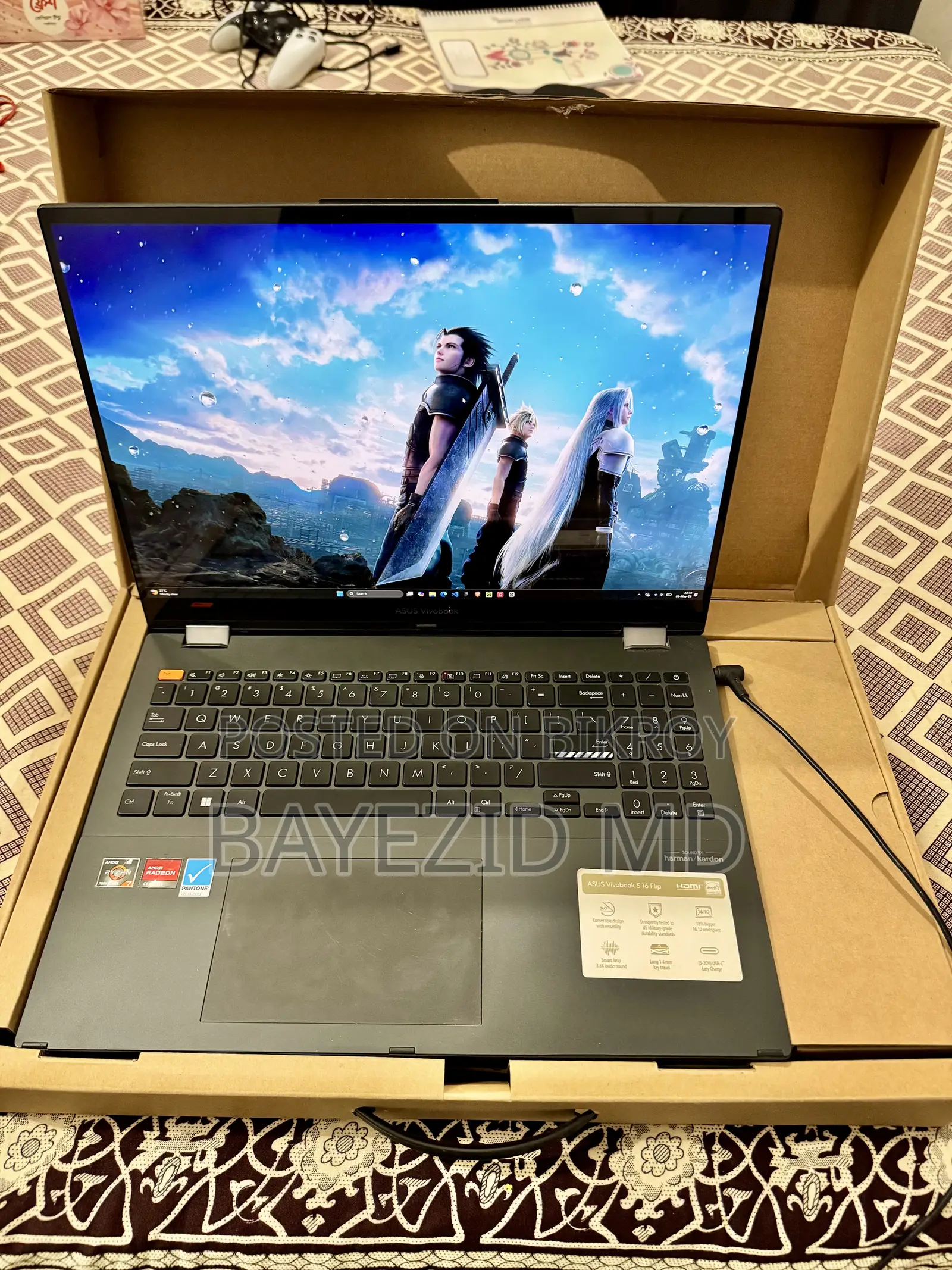 New Laptop Asus Vivobook 16 24GB AMD Ryzen 7 SSD 512GB