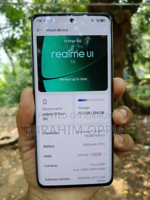New Realme 12 Pro+ 256 GB Blue