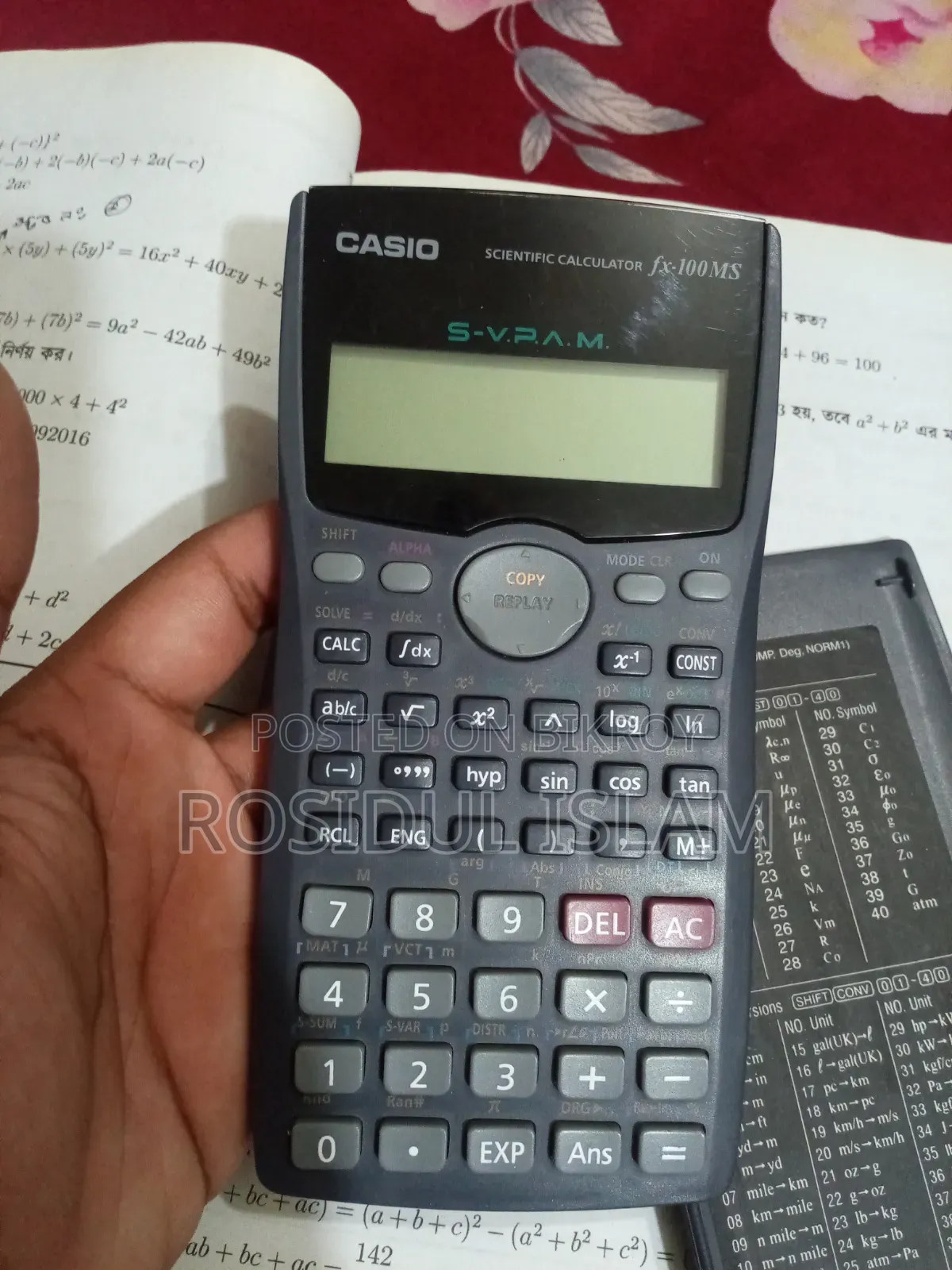 Fx - 100ms Scientific Calculator
