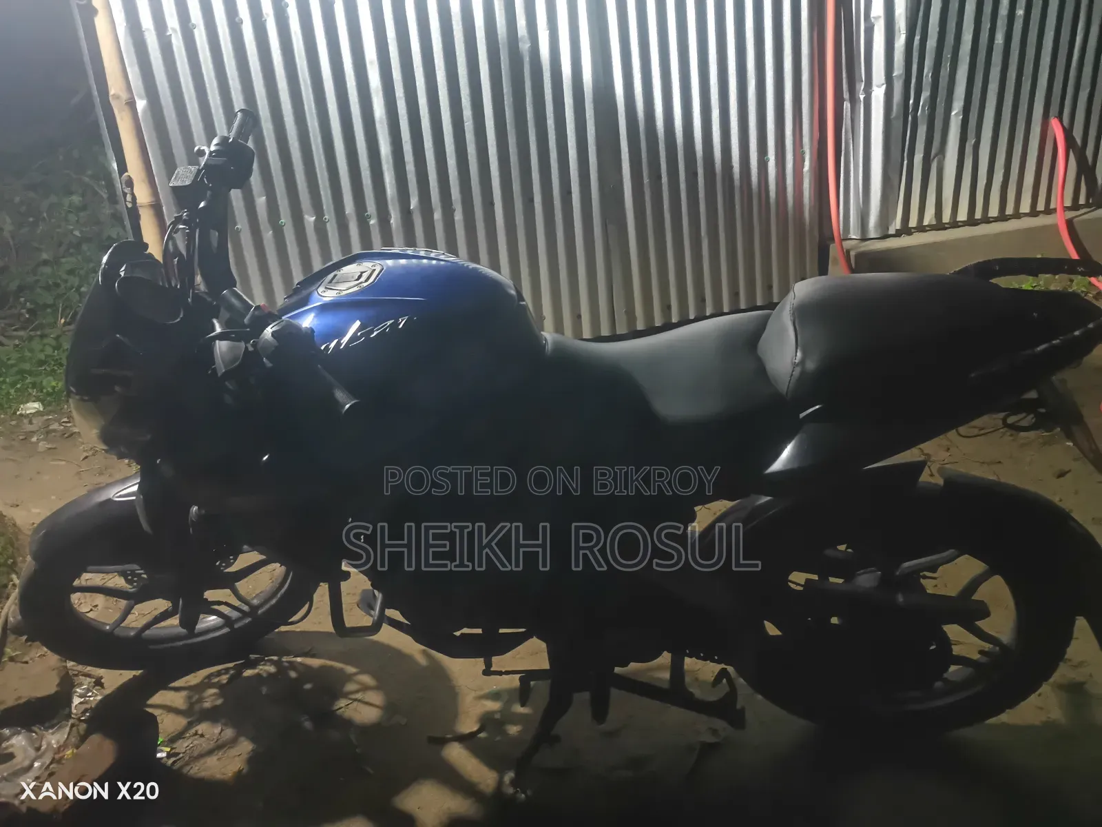 Bajaj Pulsar NS 160 2018 Blue