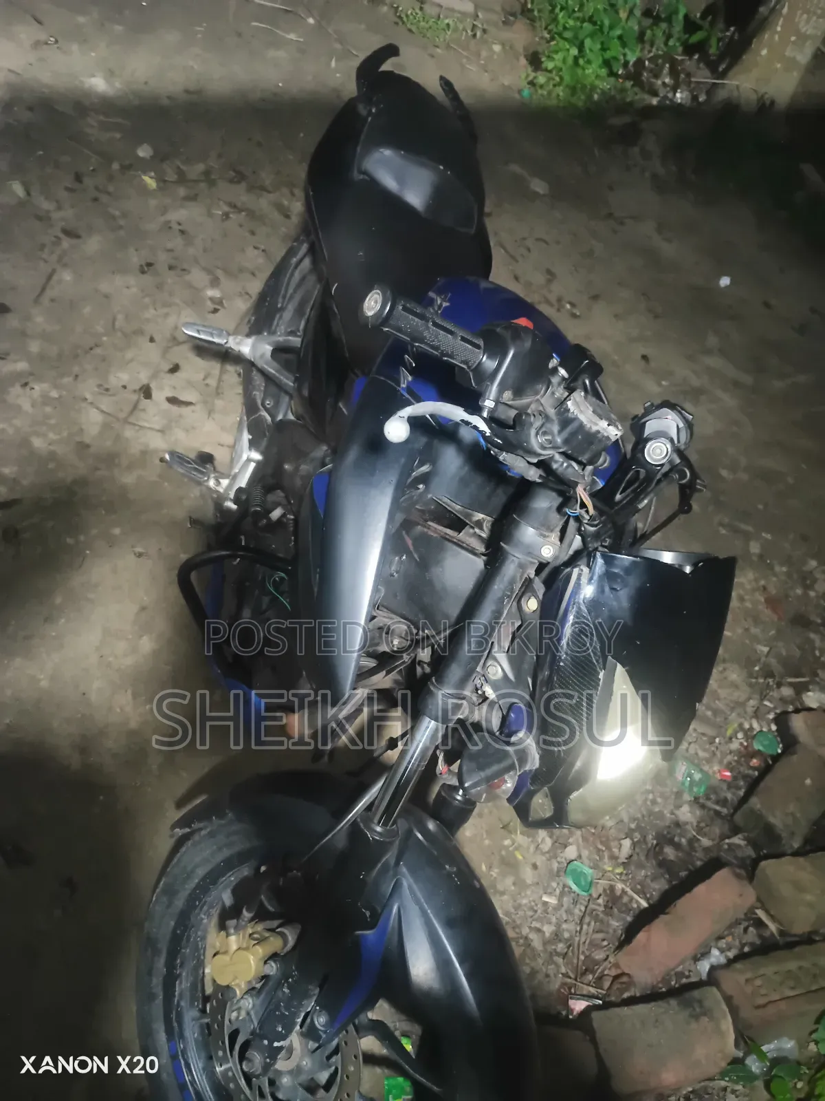 Bajaj Pulsar NS 160 2018 Blue