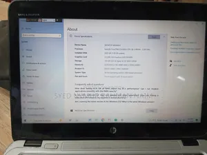ল্যাপটপ HP ৮জিবি ইন্টেল কোর i5 SSHD+SSD ১২৮জিবি