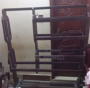 2 Alna (clothes racks) made of teak wood