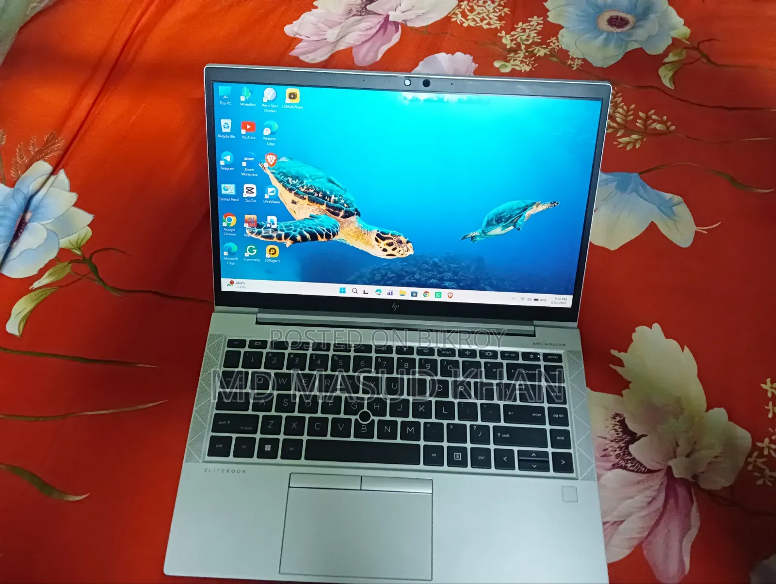 Laptop HP EliteBook 840 G8 16GB Intel Core I5 SSD 512GB