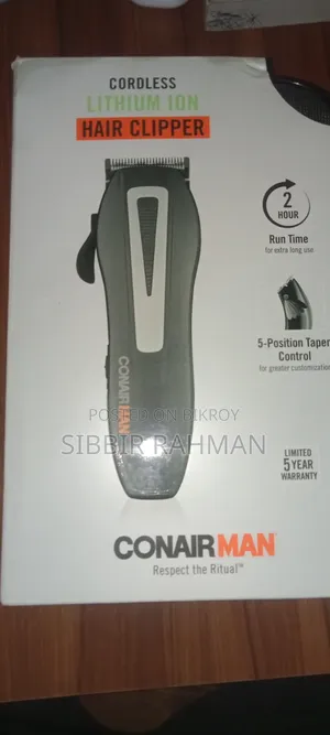 Conair Man Cordless Lithium Ion Hair Clipper