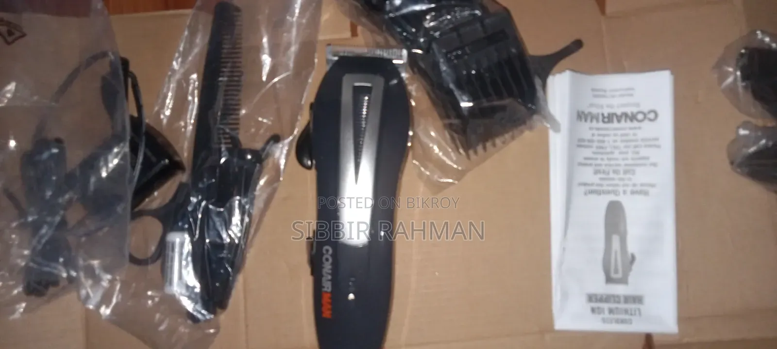 Conair Man Cordless Lithium Ion Hair Clipper