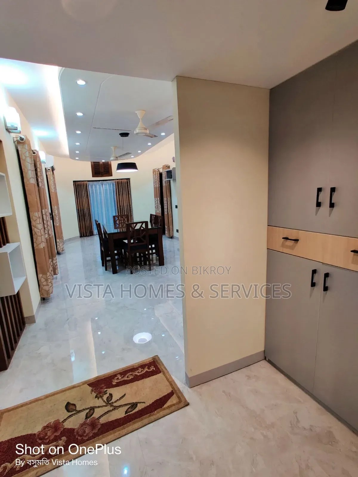 Furnished 3-bedroom Apartment in Southeast Palace, Gulshan for Rent