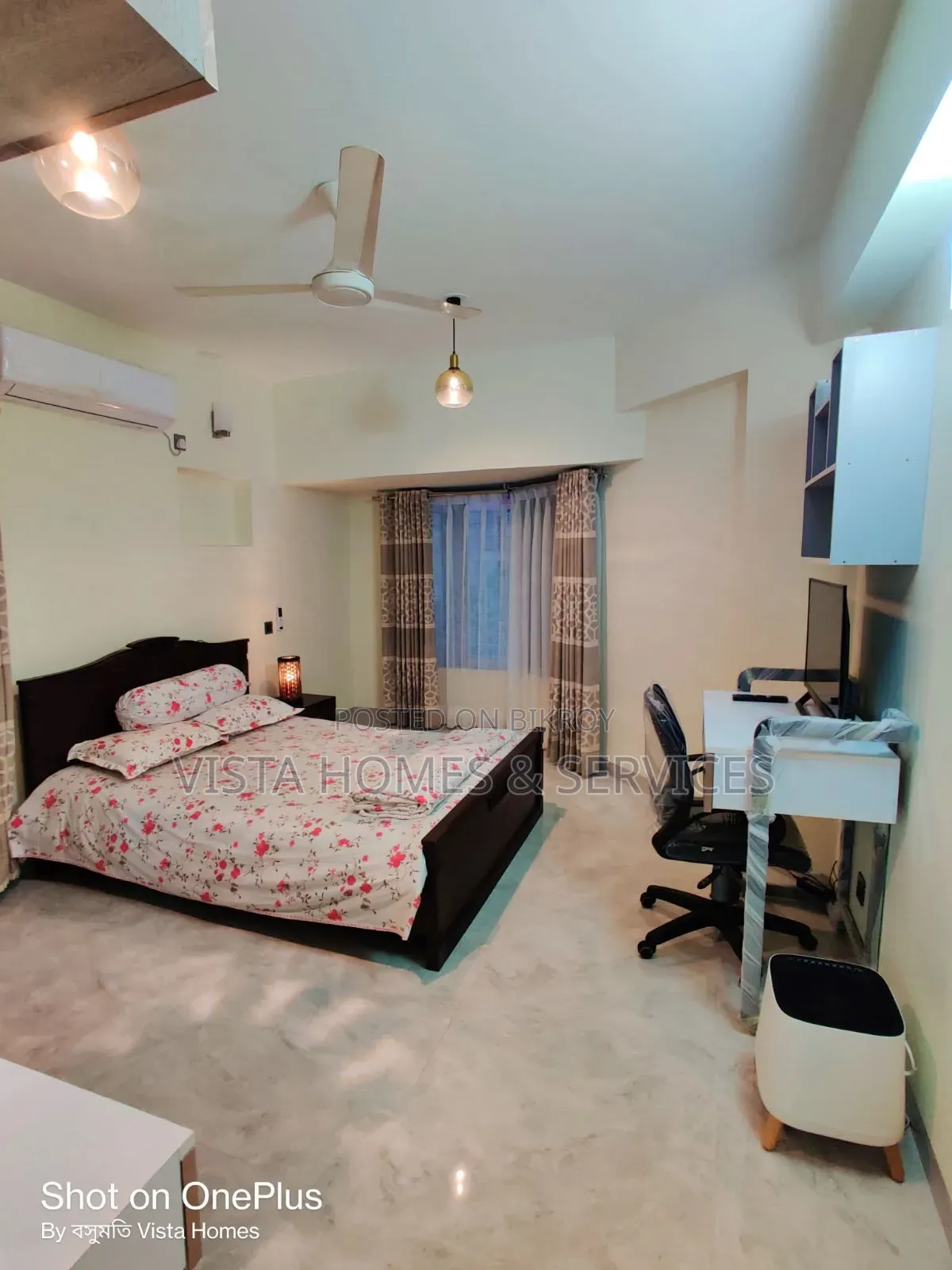 Furnished 3-bedroom Apartment in Southeast Palace, Gulshan for Rent