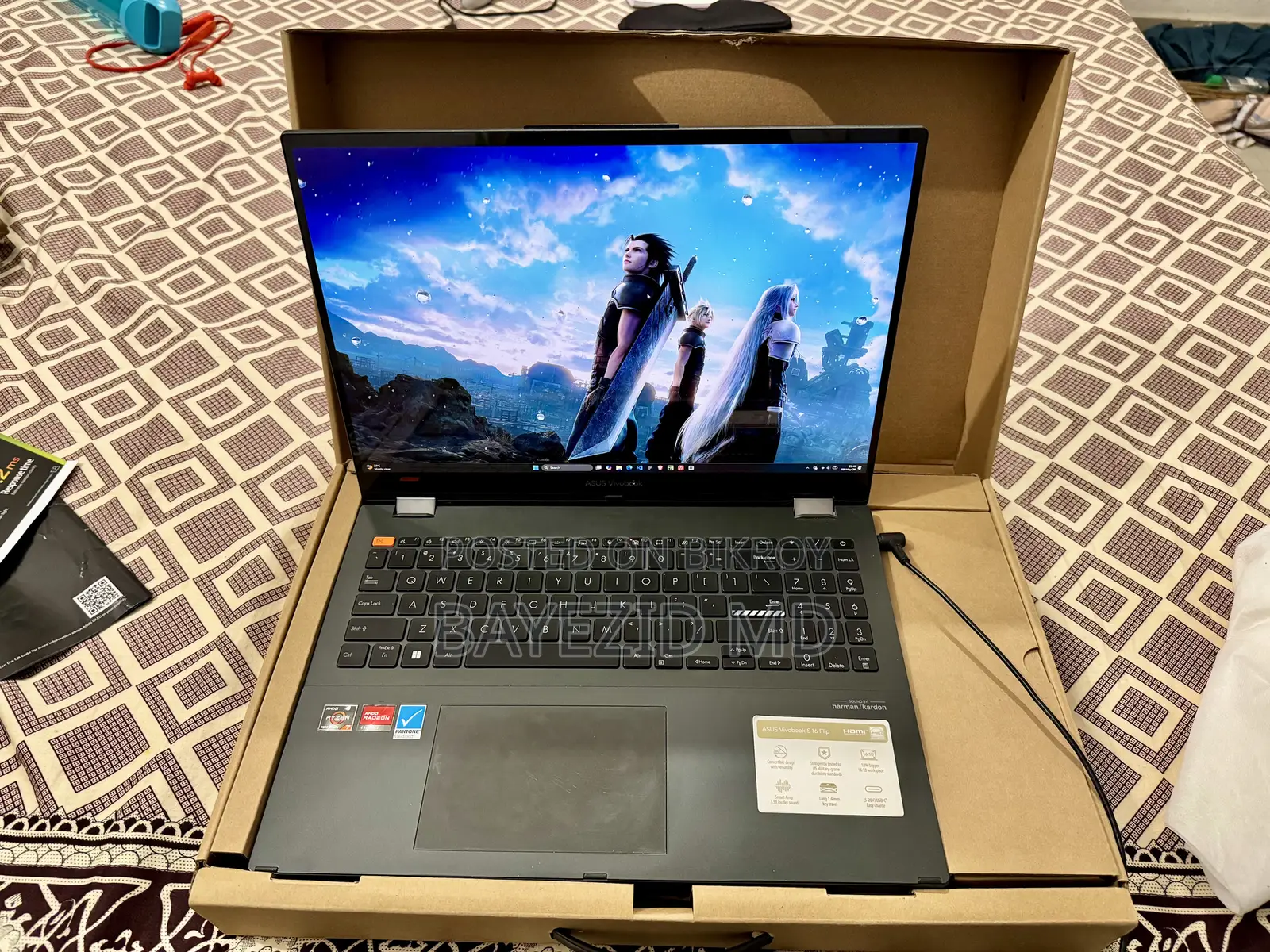 New Laptop Asus Vivobook 16 24GB AMD Ryzen 7 SSD 512GB