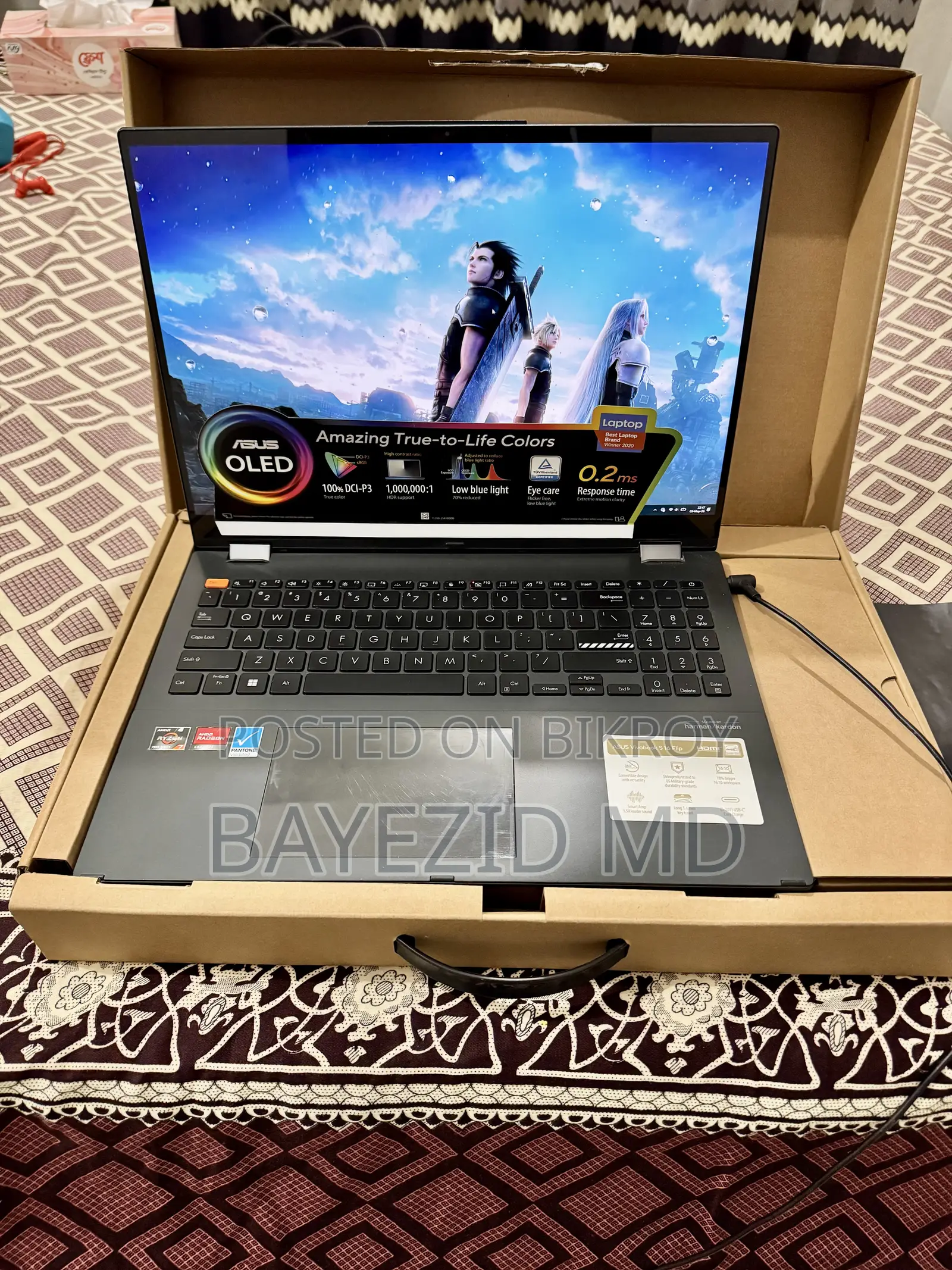 New Laptop Asus Vivobook 16 24GB AMD Ryzen 7 SSD 512GB